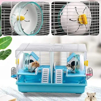 Hamster Running Disc Toy Silent Small Pet Rotatory Jogging Wheel Small Pets Sports Wheel Toys Hamster Cage Accessories