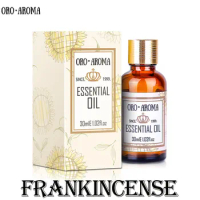 oroaroma frankincense essential oil Restore skin elasticity balance grease Relax Remove odor frankincense oil