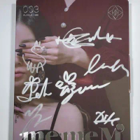 PURPLE KISS purple kiss mini3 memeM autographed signed CD+Photobook K-POP collection 2022