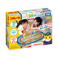 【TAKARA TOMY】PLARAIL 鐵道王國 推推巧虎火車遊戲墊(多美火車)