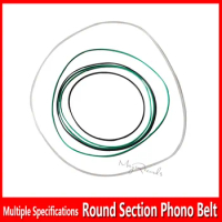 1PCS High Quality Round Section Turntable Belt Vinyl Record Player Phonograph Accessories Tape CD player