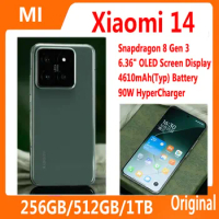 New Xiaomi 14 Mobile Phone Snapdragon 8 Gen 3 50MP Leica Camera 120HZ OLED Screen 90W Wired Second Charging