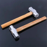 4P 6P 8P Wooden Handle Sledge Hammer Forged Steel Octagon Nail Hammer Heavy Duty Square Head Big Masonry