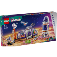 【LEGO 樂高】LT42605 姊妹淘系列 - 火星太空基地和火箭
