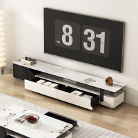 Luxury Furniture Space Savers Mid Century Modern Tv Stand Aesthetic Room Mobile Living Nordic Media Console Tv Kast Luxury Unit