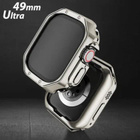 TPU Bumper Case For Apple Watch Ultra 49mm 8 7 45 41mm Protector for iWatch Series 6 5 se 4 3 38 42mm 40 44mm Cover Accessories