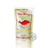 Kecap Ikan Merah DJOE HOA Refill 500ml - Rasa Asin Khas, Penyedap Masakan, Aroma Ikan 500 ml