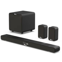 5.1 Wireless Home Theater Surround Sound System for TV with Rear Surround Sound Speakers for Home Theater Include Remote Control