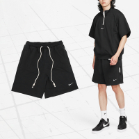 Nike 短褲 Nike Dri-FIT Standard Issue 男款 黑 白 抽繩 吸濕 排汗 按扣 FB6922-010