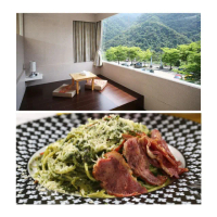 【烏來驛站溫泉會館】1.5小時含餐點兩份★豪華房雙人湯屋(享樂券)