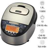 Tiger Nồi Cơm Điện Tử Cao Tần JKT-F18W 1.8 Lít - Nhật Bản