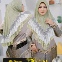 HIJAB INSTAN ERINA JERSEY MAMOSA PREMIUM ORIGINAL RIZWA