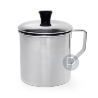 Mug Stainless Kecil 300ml - Mug Tutup - Cangkir Stainless - YD554 8cm