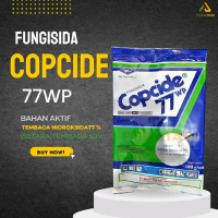 PRTN Fungisida Tanaman Copcide 77 WP Kapal Terbang Obat Jamur Patek Copcide 77 WP 100gr & 400gr) Tem