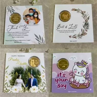 Koin emas lm mirip ubs antam 24k 2,8gr 2.8 gr gold coin mini gold