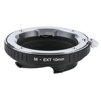 K&amp;F Concept M-EXT 10MM Mount Adapter for Leica M Zeiss ZM Folonda VM Lens to Ricoh GXR Camera, Leica M Camera Body