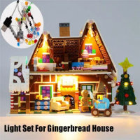 USB Light Kit For Lego Creator Ginger-bread House 10267 Building Set Blocks Brick-(NOT Include LEGO Model)