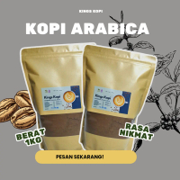 Kopi Bubuk Arabika Murni 1 Kg Rasa Nikmat Premium