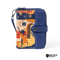 Wallts Wester Dune - Dompet Tempat Holder passport multifungsi Case