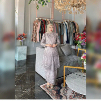 set rok kebaya melayu rafaya