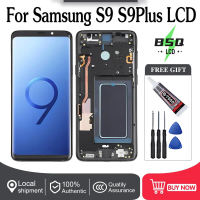 Penggantian Skrin Sentuh LCD, Sesuai untuk Samsung Galaxy S9 + SM-G965, dengan Bingkai, Kemudahan Pe