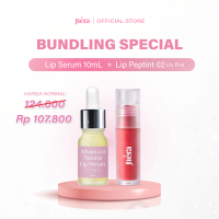 [Bundling] JIERA Lip Peptint  |)Shade 0.2 Lily Pink + JIERA Advance Natural Lip Serum 10ml