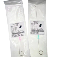 1PCS Disposable Pet Cat Catheter Luer Lock With Pigtail End Without Suturing Stylet Unblock Lavage Relief Urine Retention