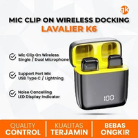 ORIGINAL TAFFSTUDIO G10 Mic Clip On Wireless Lavalier Dual Double Microphone Type C Lightning Noise 