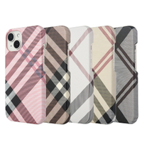 亞古奇 iPhone 11 12 13 14 全系列 英倫格紋氣質背蓋手機殼/保護殼 獨家限量發行