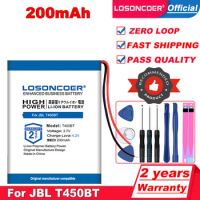 LOSONCOER 200mAh T450BT Battery For JBL T450BT Wireless Bluetooth Headset Battery