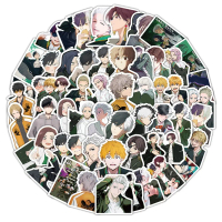 63pcs Wind Breaker Decal Vinyl Waterproof Anime Sticker for DIY Bottle Tumblr Luggage Laptop