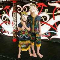 Baju Adat Dayak Anak / Baju Adat Dayak Dewasa / Baju Adat Kalimantan Anak / Baju Adat Kalimantan Dew