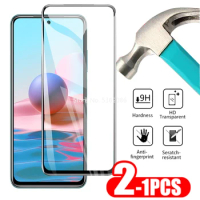 1-2PCS For Xiaomi Redmi Note 10 Pro Tempered Glass Screen Protector On For redmi note 10 pro max note 10pro Protector Screen 9H
