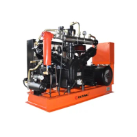 20HP 15Kw 30Bar 1.2 m3/min Silent Booster Piston Air Compressor for PET Bottle Blowing