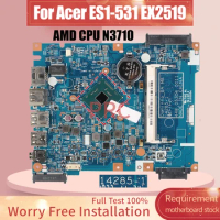 14285-1 For Acer ES1-531 EX2519 Laptop Motherboard SR2KL N3710 NBMZ811005 Notebook Mainboard
