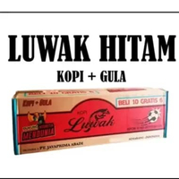 kopi luwak hitam gula + kopi