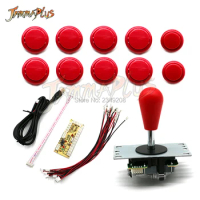 DIY Arcade Joystick Kits For One Player PC Computer Games To Arcade Joystick Buttons Zero delay controller for PC &amp; Raspberry Pi