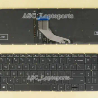 NEW US QWERTY Keyboard For HP Pavilion Gaming 15-ec 15Z-EC000 15-EC0001CA 15-EC0003CA 15-ec0001nq 15-ec0003nq BACKLIT White Side