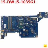 100% Working For HP 15-DW Used Laptop Motherboard I5-1035G1 Cpu On-Board L86465-601 L86465-001 FPI50 LA-H329P Fully Tested