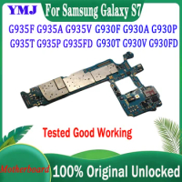 Full Unlock For Samsung Galaxy S7 edge G930F G930FD G935F G935FD G930V /T/A/U/P Motherboard 100% Original Logic Mother Board 32G