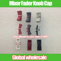 6pcs Mixer Pusher Plastic Straight Slip Potentiometer Push Button Cap / For YAMAHA Mixer MX12/4 MX12/6 MX20/6 Fader Knob Cap