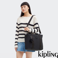 Kipling 午夜星空黑大容量手提肩背托特包-MINTA L
