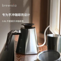 Brewista X Series Stainless Steel Gooseneck Stovetop Kettle, Coffee Kettle, Heat Teapot, Hand Dripper, 800ml