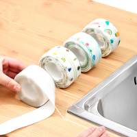 廚房流理台灶台防油貼防水貼 加厚款馬桶洗手台美縫貼(3入)