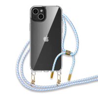 【o-one】Apple iPhone 15 Plus 軍功II升級版-防摔斜背式掛繩手機殼