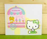 【震撼精品百貨】Hello Kitty 凱蒂貓~卡片-餐車(M)