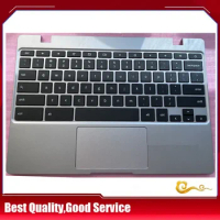 YUEBEISHENG New/Org For Samsung Chromebook4 XE310XBA Palmrest US keyboard upper cover Touchpad BA98-01976A