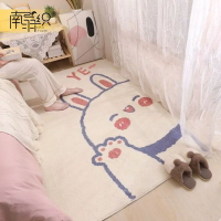 地毯臥室少女 女生兒童地墊床前房間客廳床邊毯