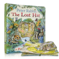 Usborne The Lost Hat SEGEL - A Peep Inside Tale - Buku Dongeng Anak Impor Bahasa Inggris Children Ed