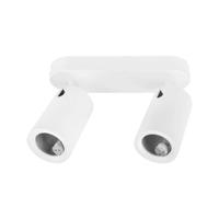 โคมไฟติดผนังทรงกระบอก GU5.3x2 LUZINO รุ่น CS51S-2B-WH สีขาว